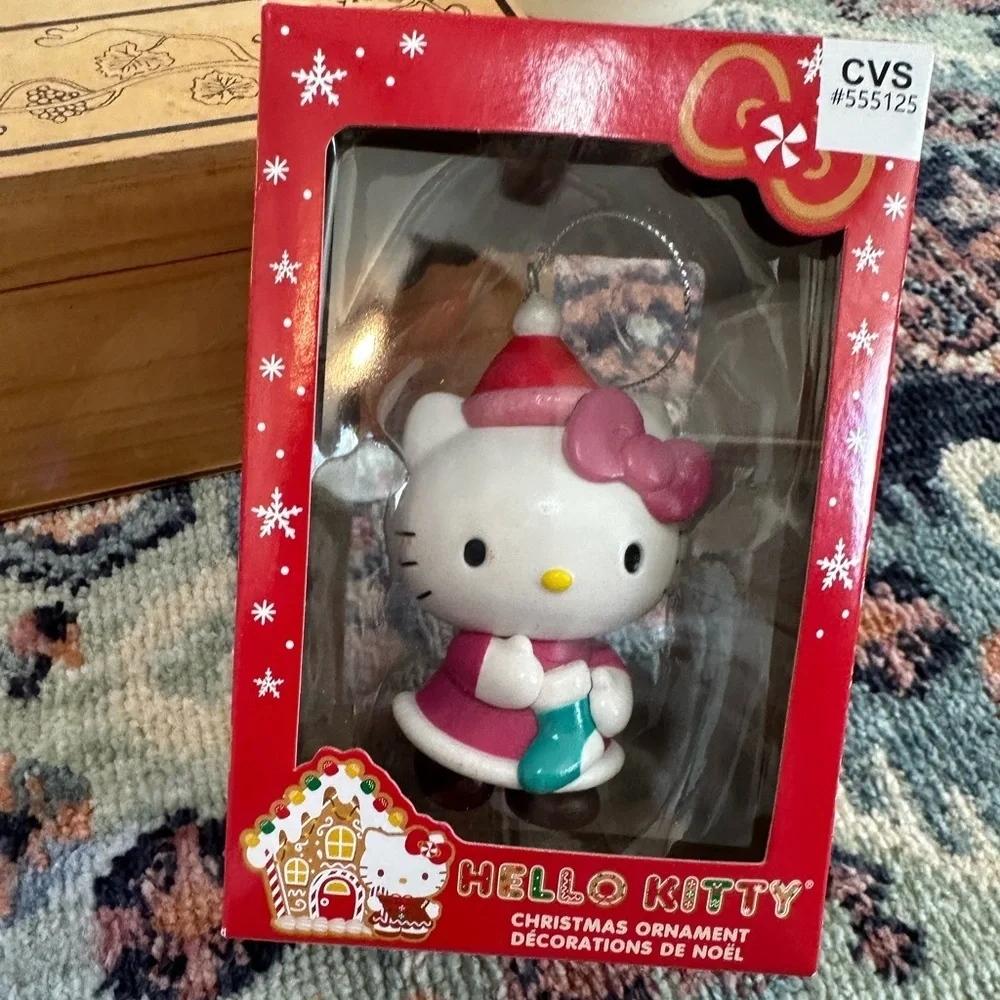 New Hello Kitty LTD Edition Christmas Ornament Kurt S Adler Exclusive